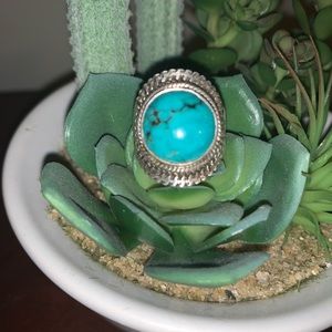 Native American turquoise ring